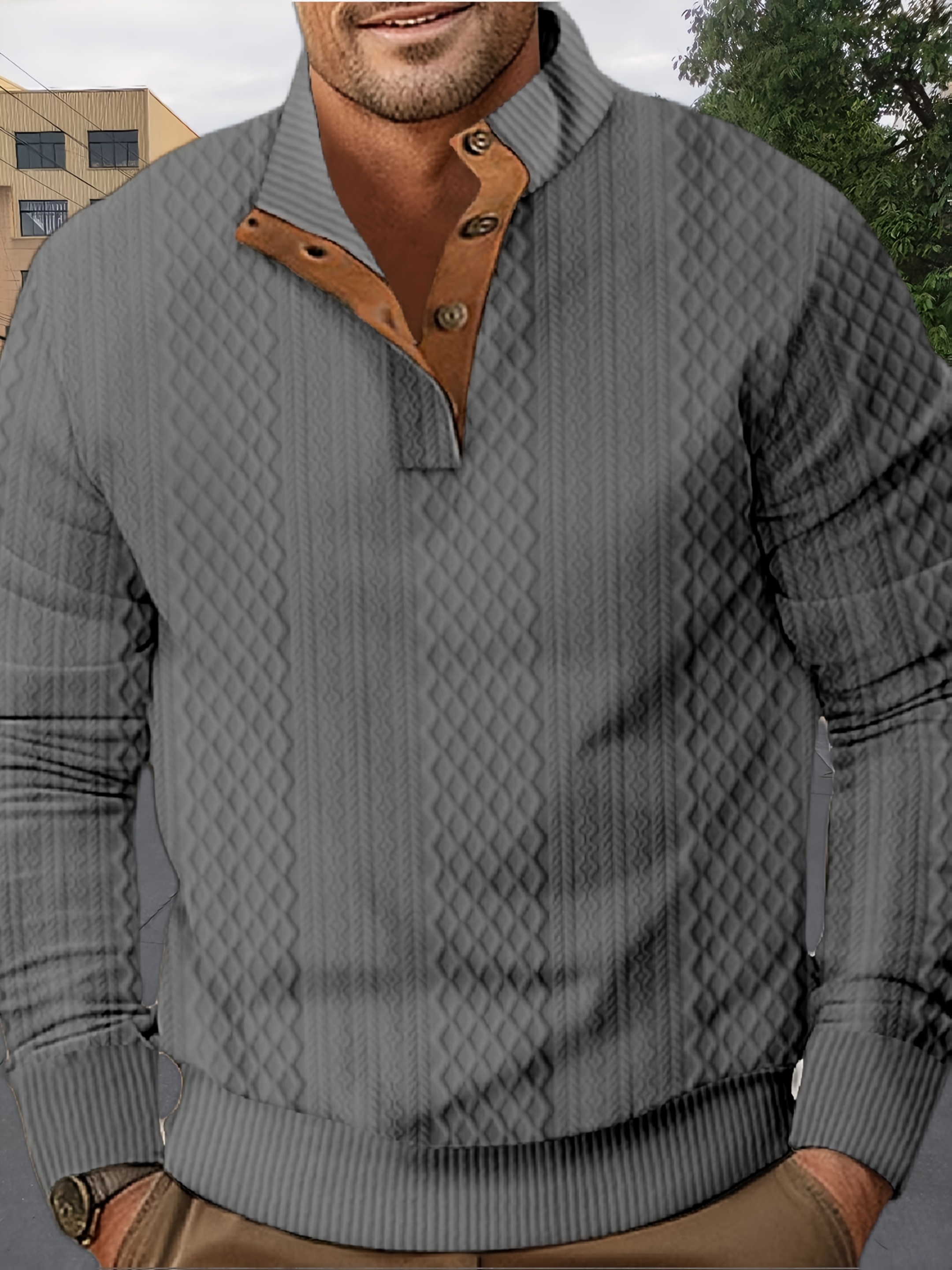 mens cable knit cardigan lightweight Temu Philippines