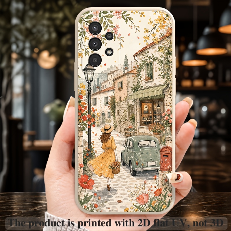TEMU Phone Case: 2d Flat Matte Soft Phone Case For For Galaxy A04 A04s A05 A05s A06 A07 A13 A14 A15 A16 A17 A22 A23 A24 A25 A26 A32 A33 A34 A35 A36