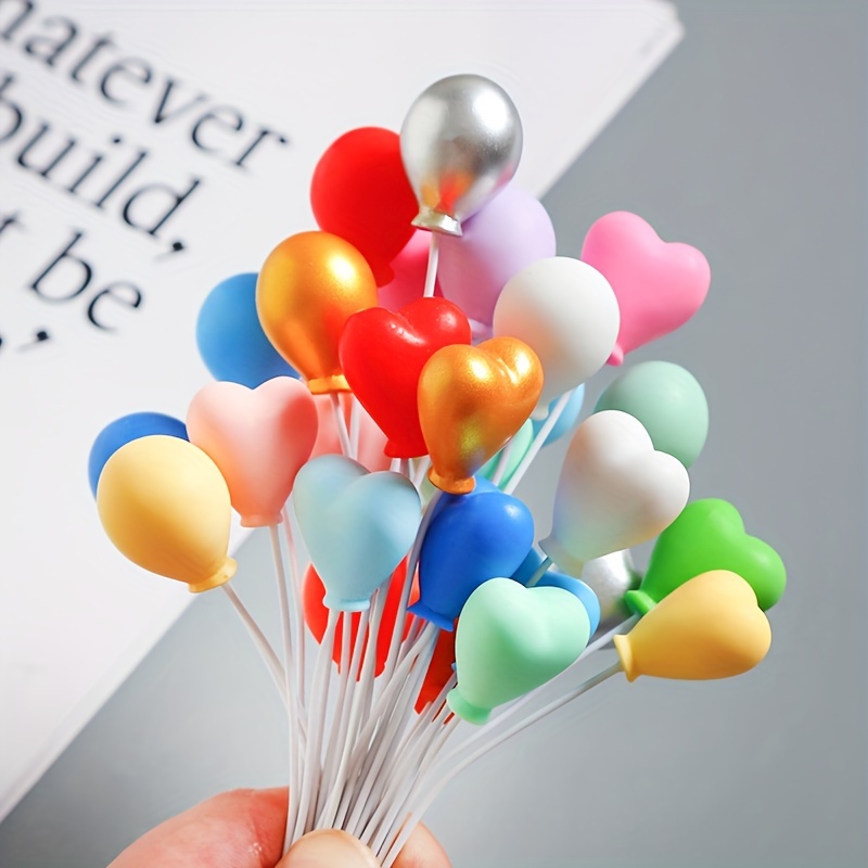 

10pcs Resin Balloon Charms Set - Mixed Color 3d Balloon Pendants For Diy Crafts And Jewelry Making