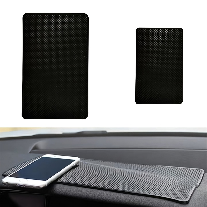 

Tapis de de bord de voiture en silicone avec support pour téléphone et lunettes, antidérapant, à la chaleur, coussin antidérapant collant pour en de de la voiture