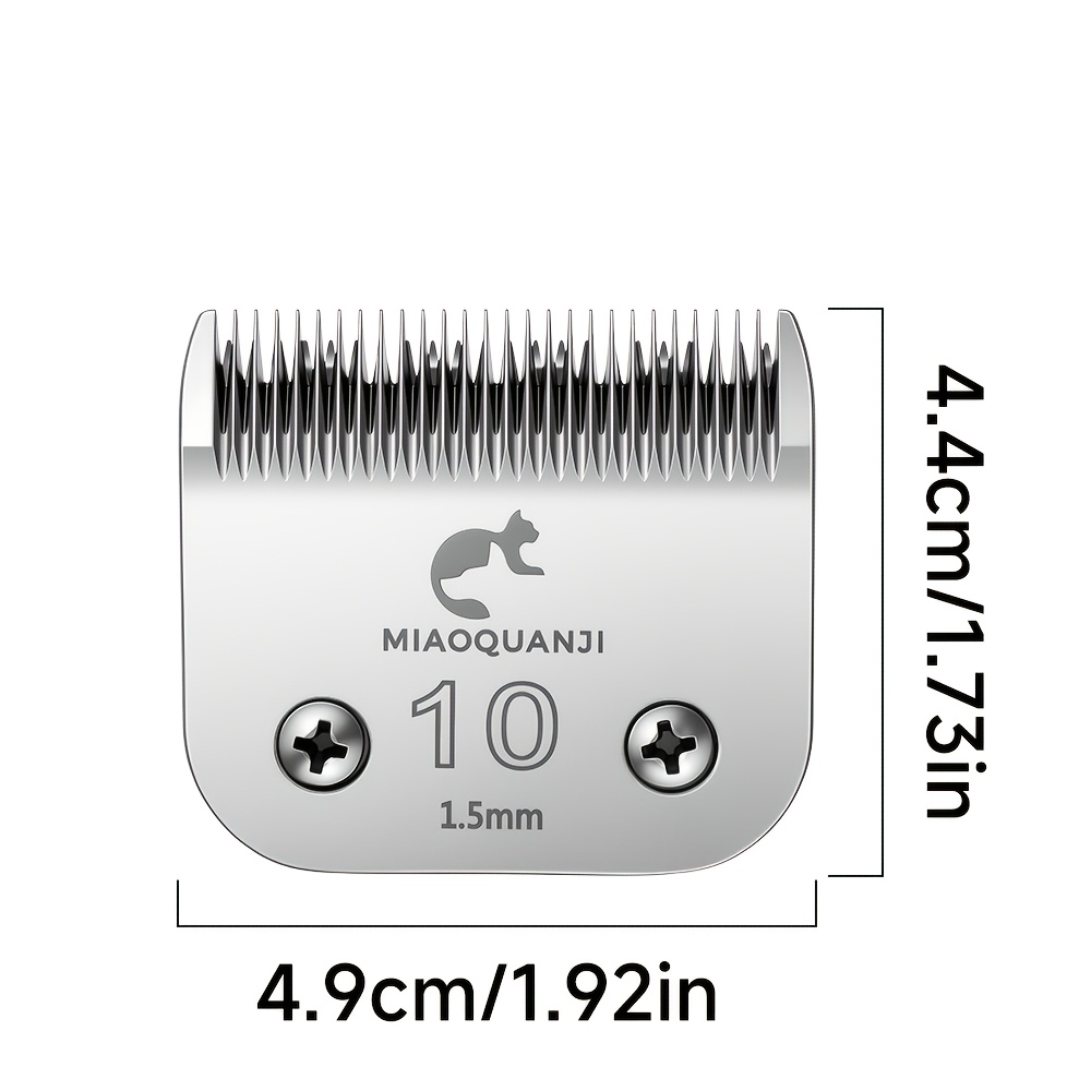 TEMU Miaoquanji 10# Detachable Pet Clipper , Compatible With A5 Series Pet Clippers