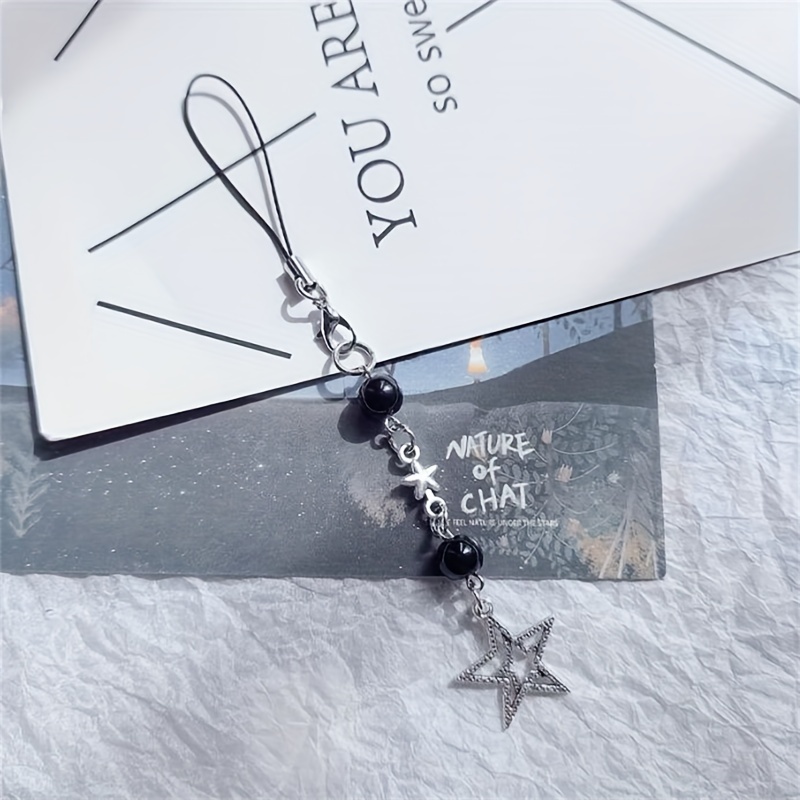 1pc Stylish Minimalist Star Phone Strap Y2k Lanyard Women' Chain Pendant Holiday Gift