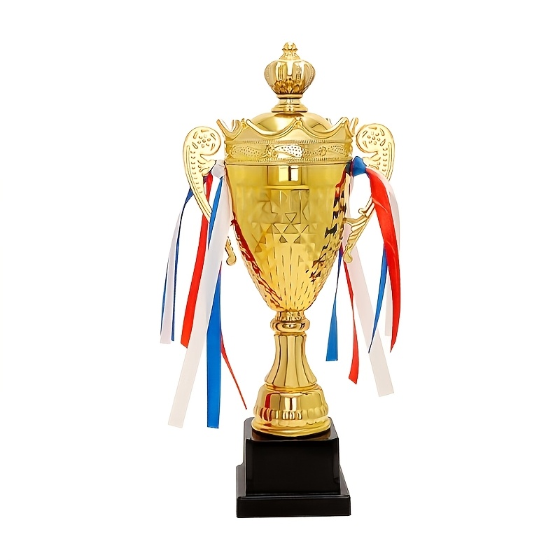 TEMU Metal Trophies, Swimming Marathon Trophies, Basketball, Volleyball, And Soccer Trophies, School Sports , Sports Competition Memorabilia