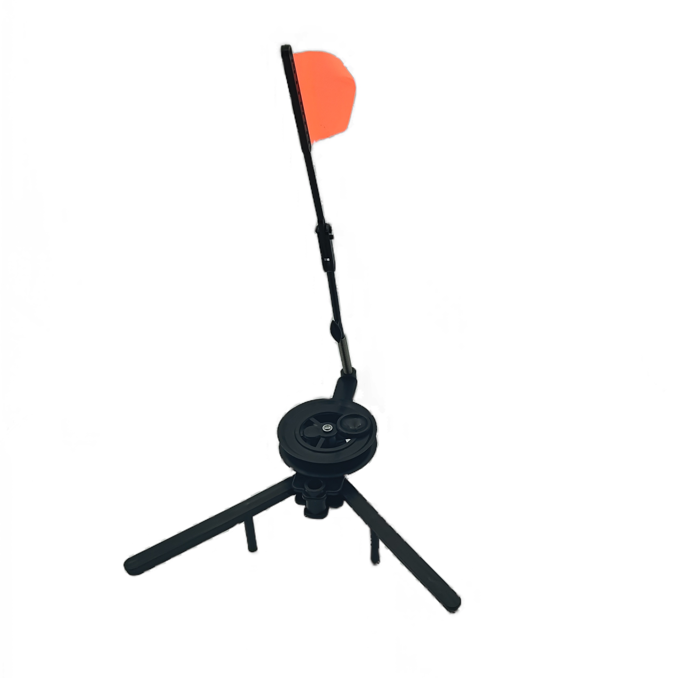 Portable Durable Ice Fishing Rod Tip-up Compact Orange Flag Tackle Accessory  