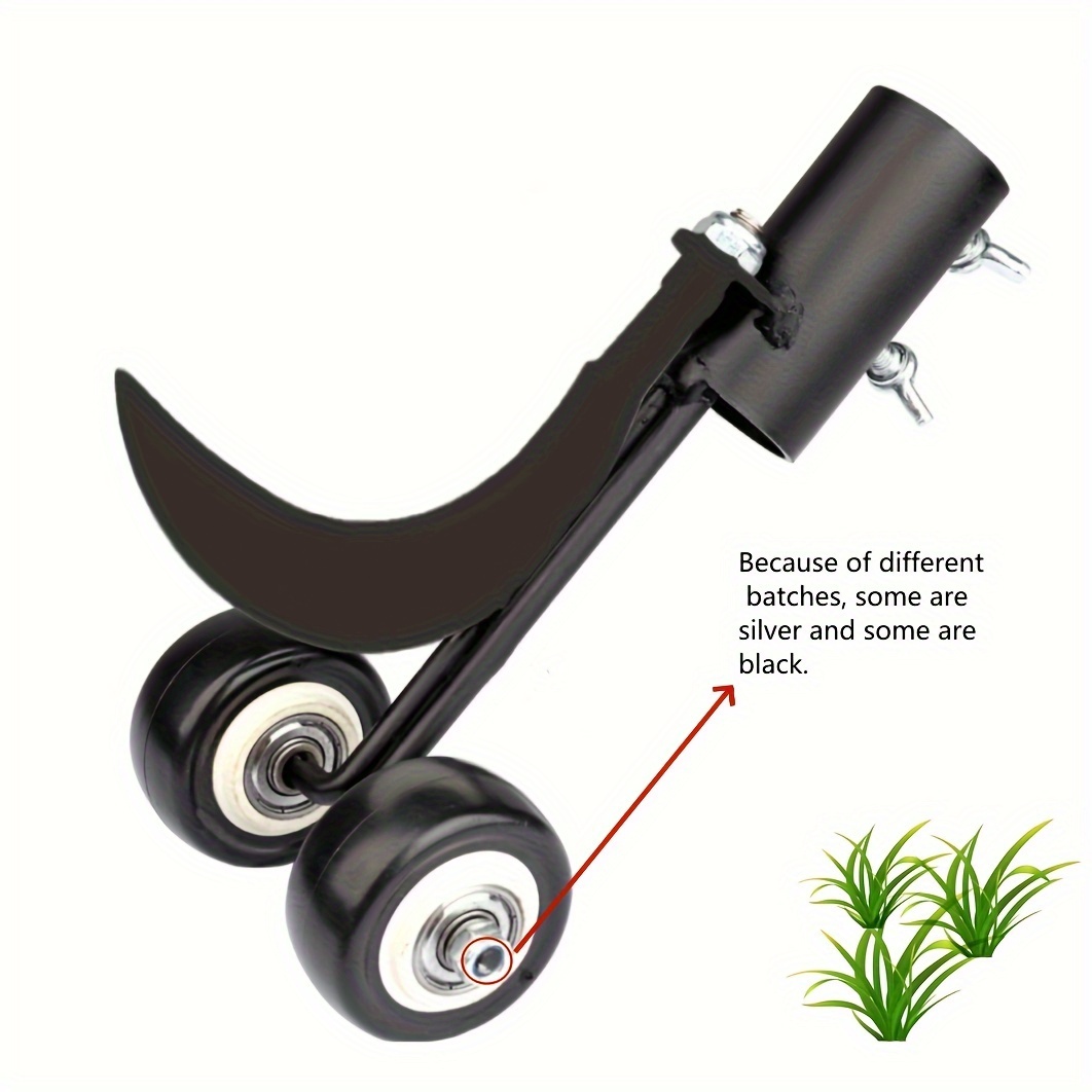 manual weeding tool 2 in 1 metal garden grass remover with roller no electricity required durable handheld puller for garden lawn care 0
