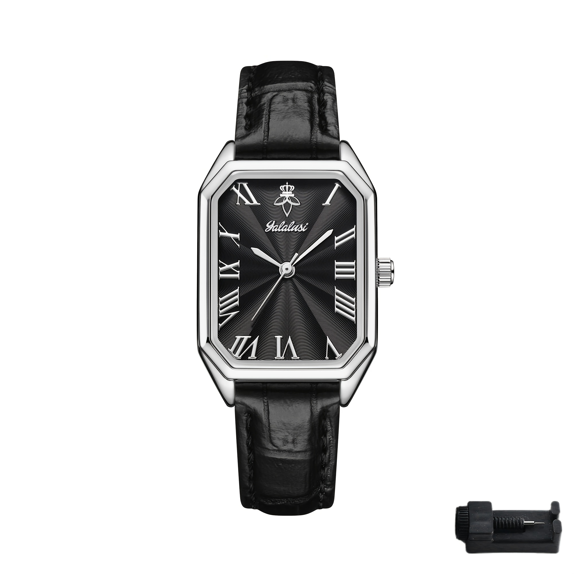 Women's Exquisite Quartz Watch with Textured Dial, Chic Design