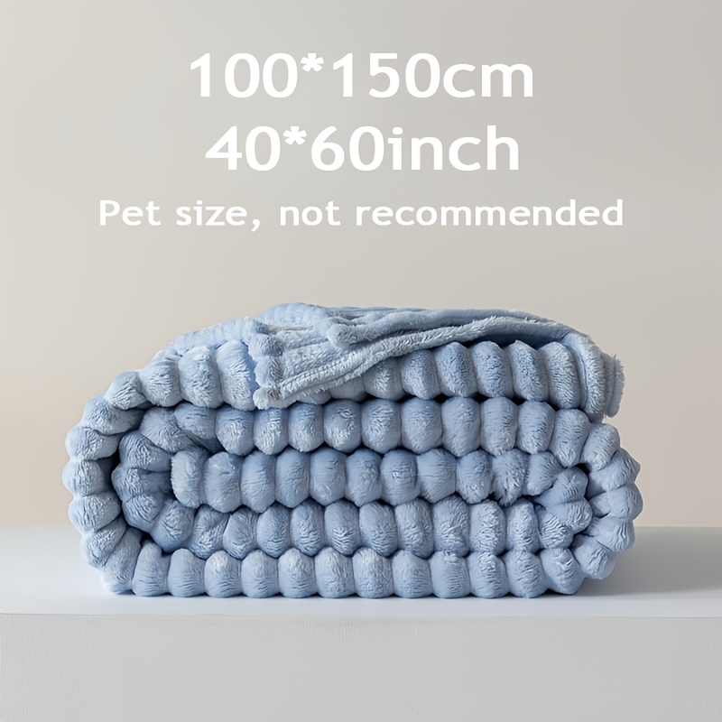 Cozy Plush Fluffy Winter Blanket for Indoor and Outdoor Use