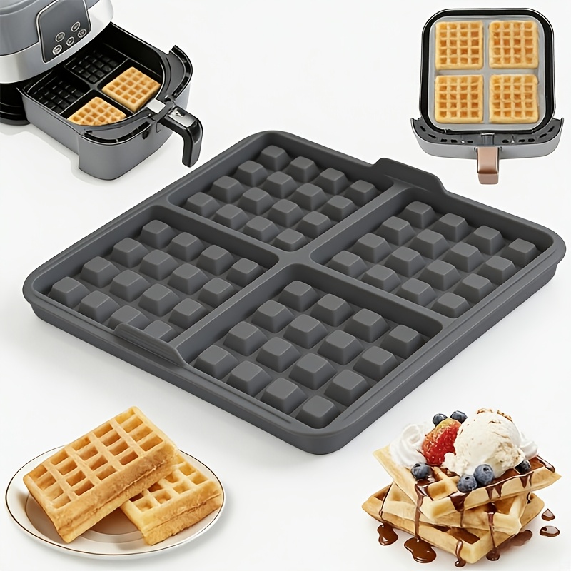 1 Baking Mold | Air Fryer Liner - Chocolate Mold - Multi-functional Baking Mold | Suitable For Making Chocolate, Diy And (grey)