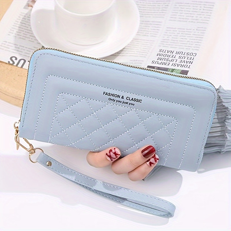 Image of Women's Clutch - Portable Card Wallet, Quilted Bag, Coin Purse, Wallet - Women's Handbag - Phone Bag, Evening Bag, - Suitable For Organized Daily Use