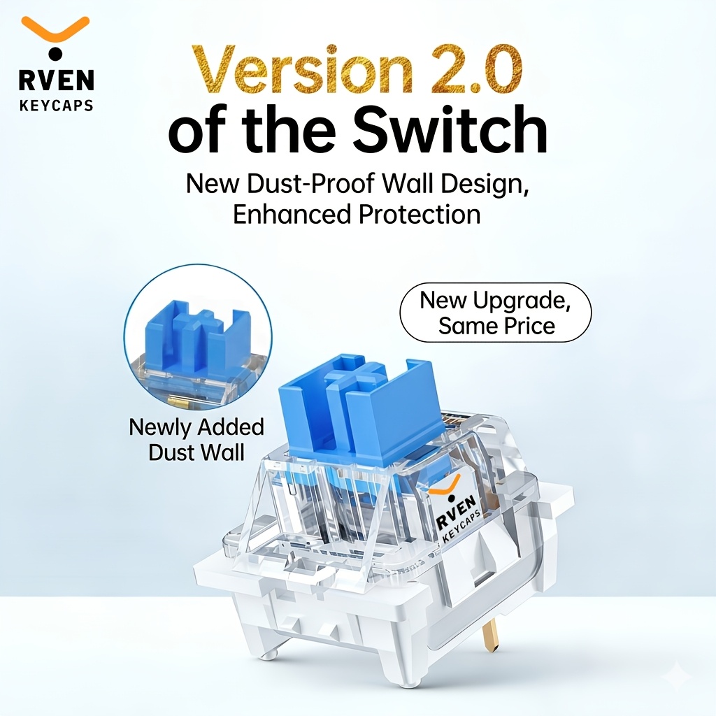 outemu switches sold on Temu Australia