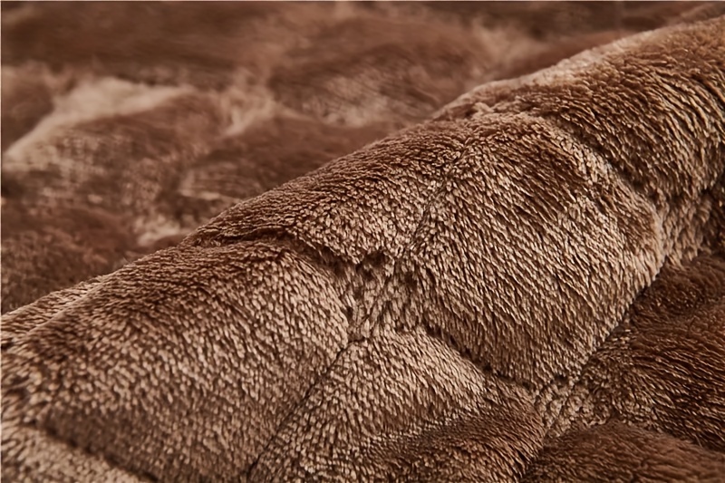 1pc Velvet Recliner Chair Cover, Non-slip Recliner Slipcover Sofa Cover, Plush Recliner Cover, For Living Room Office Home Decor