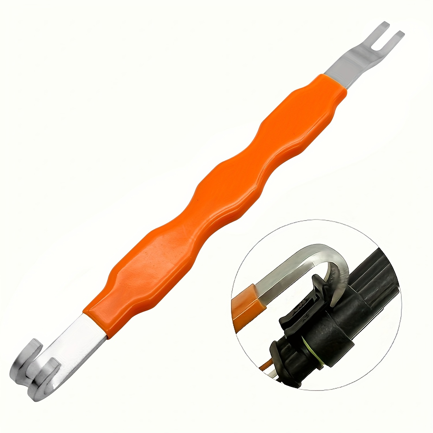 

Car Electrical Terminal Connector Removal Tool, Car Electrical Terminal Connector Splitter Removal Tool Gadget Orange