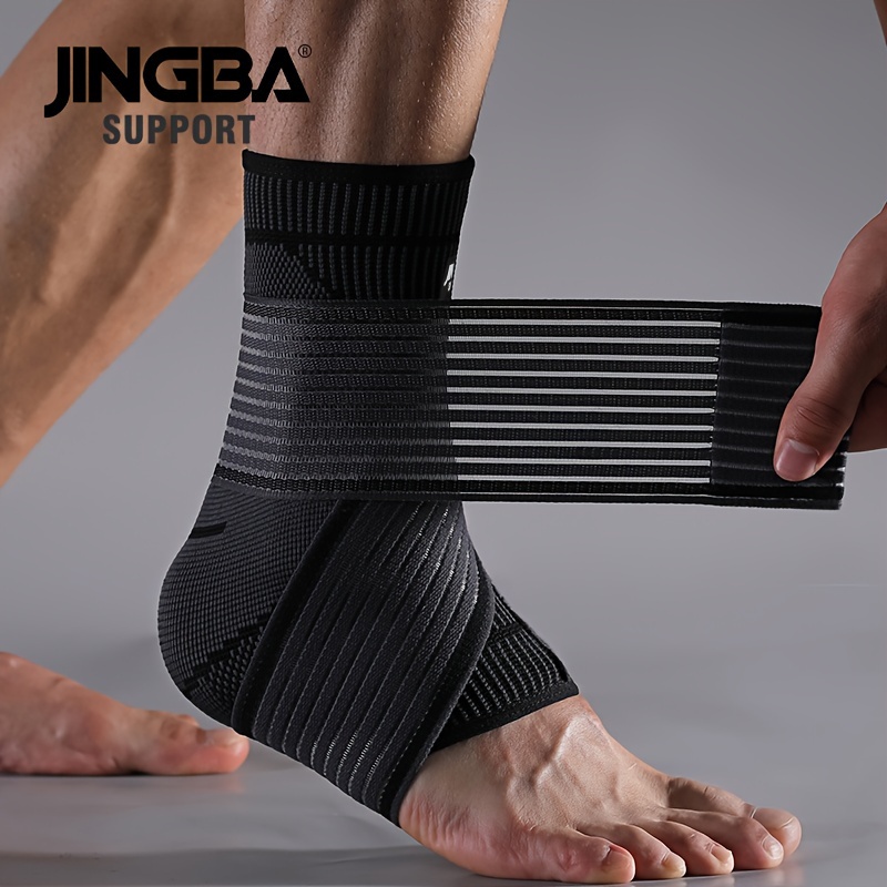 

1pc Breathable Elastic Ankle Wraps Sleeve Support For Running Basketball