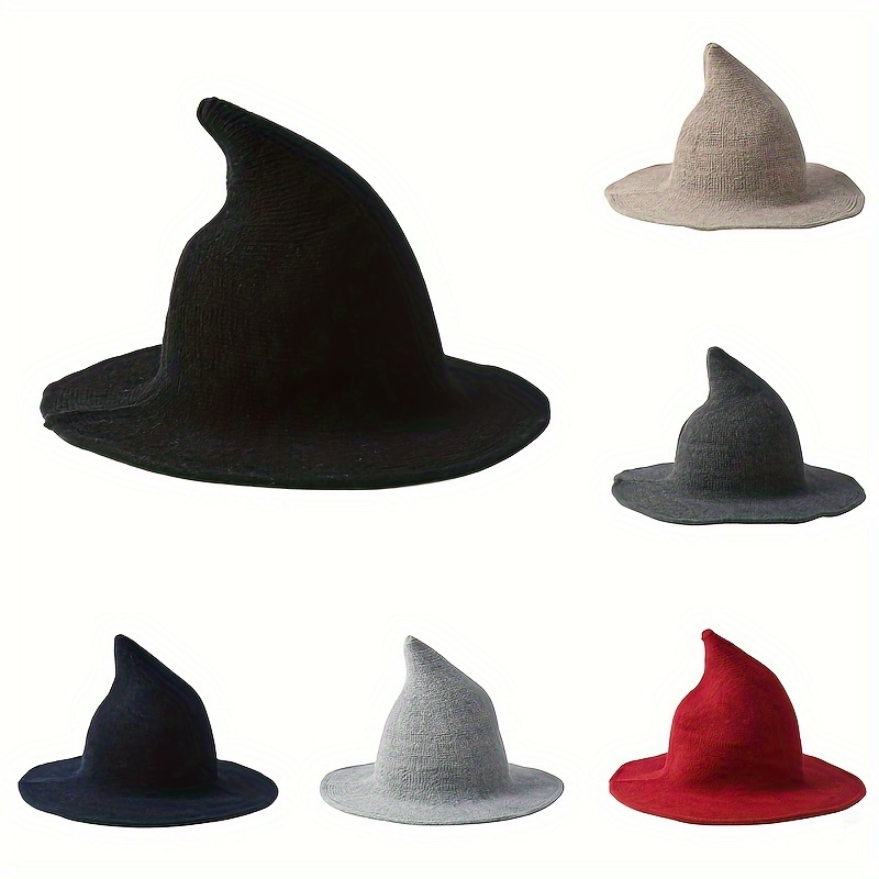 

Chapeau de sorcière tricoté pour et Noël – uniquement, Microfibre, Anniversaire et chapeau de fête