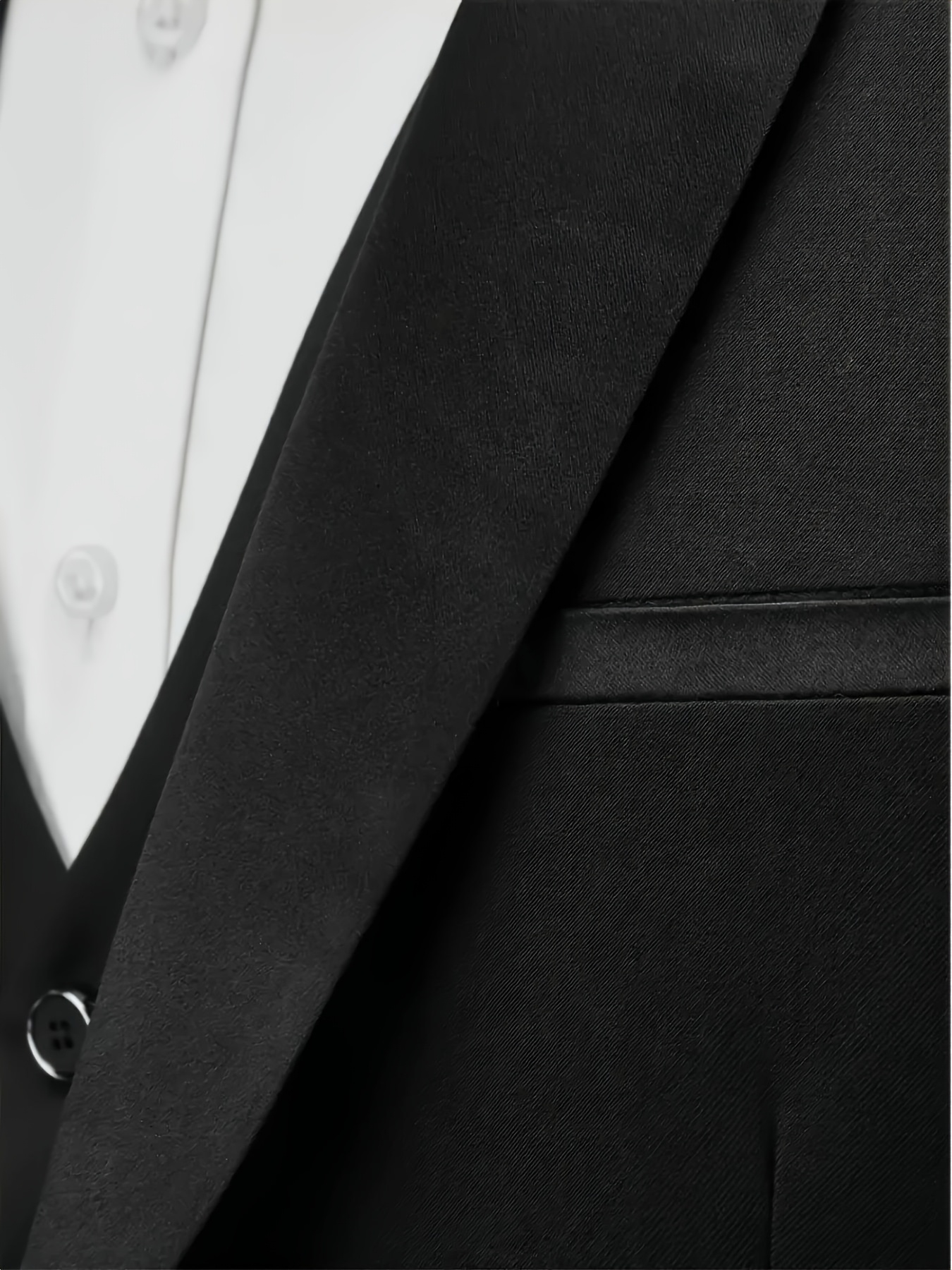 Ensemble trois pièces grande taille pour homme, veste de costume + gilet + pantalon de costume, costume amincissant et cranté, tenue formelle professionnelle d'affaires haut de gamme, robe de mariage pour photo de mariage, marié, banquet, hôte de scène, convient pour les trajets quotidiens au travail, réunion annuelle, fête