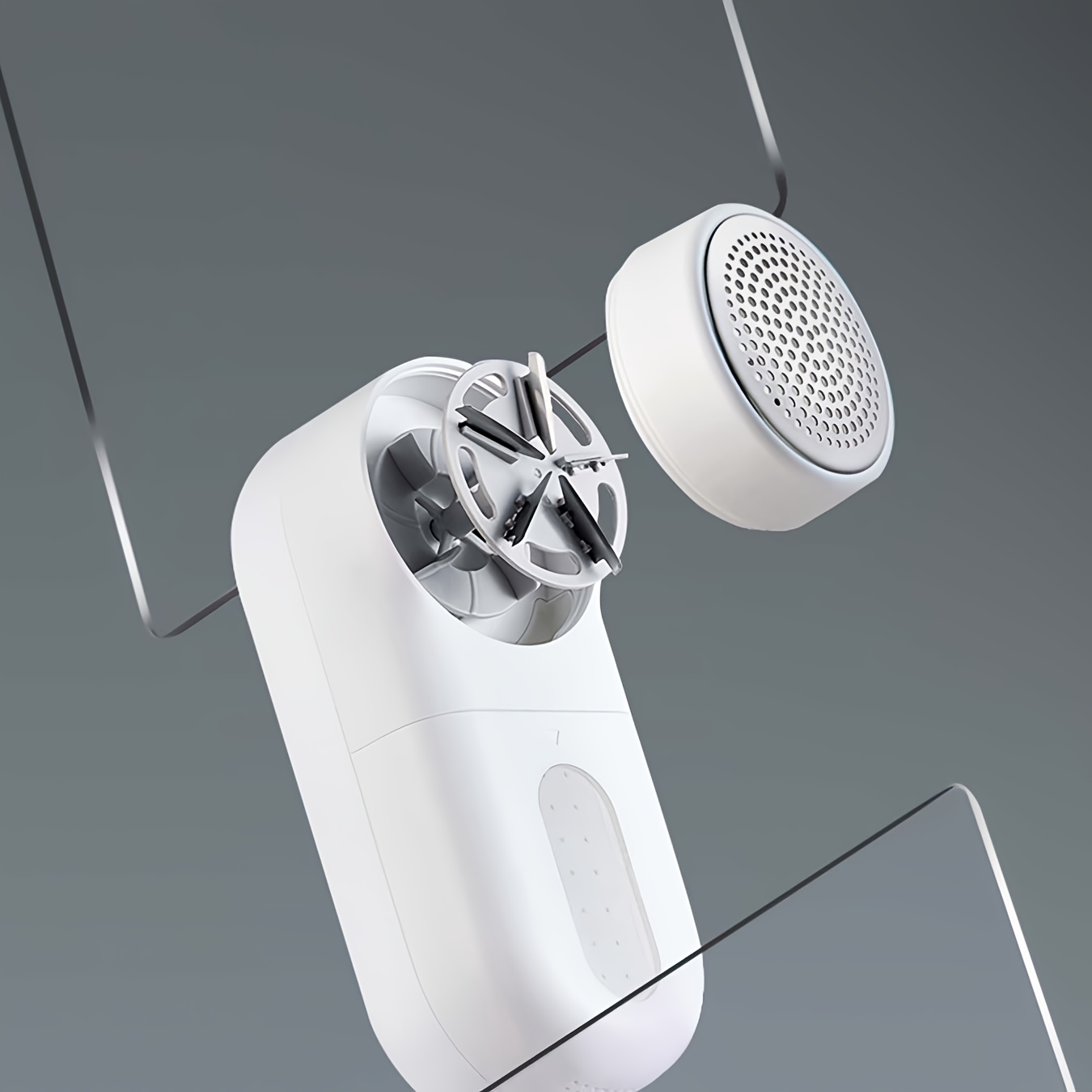 Xiaomi Fabric Shaver And Lint Remover, Portable Electric Device For Removing Lint, Suitable For Sweaters, Clothes, And Furniture, Features A Large 2-inch Shaving Head, In
