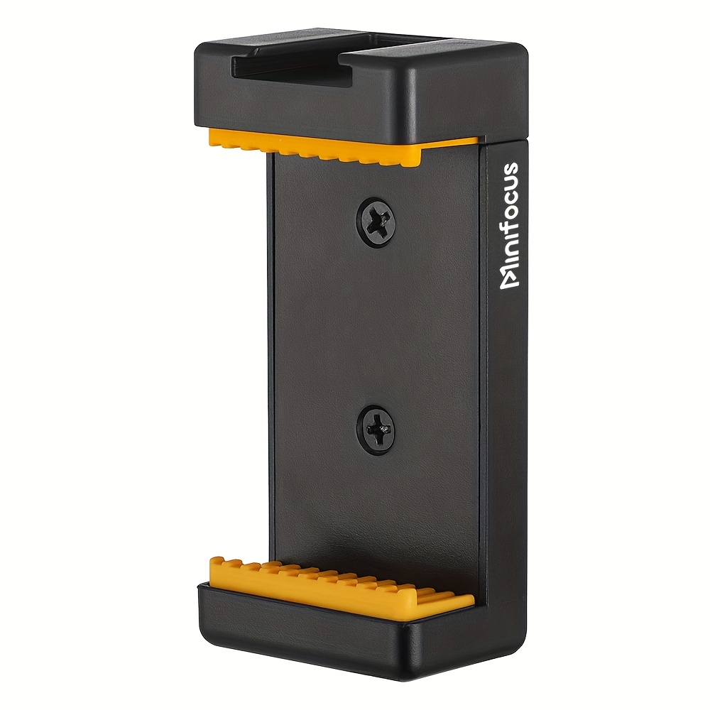 E-shop Universeller Handy-Stativklemme, Handy-Stativhalter mit Kalt-Schuh-Befestigung, aus ABS-Material, mit 1/4-Zoll-Schraubloch, ausziehbar, geeignet