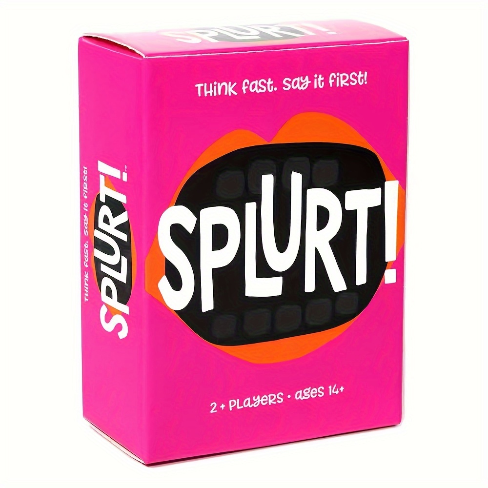 Temu TEMU Für THINK Schnell, Sag Es Erst! Splurt - Ein Zahlungsmethoden-Spiel für Schnelle Antworten für Familien Spaß sold by Temu Affiliate Program