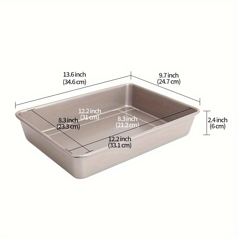 Rectangular Cake Pan Diameter Rectangle Cake Pan Non Stick Square