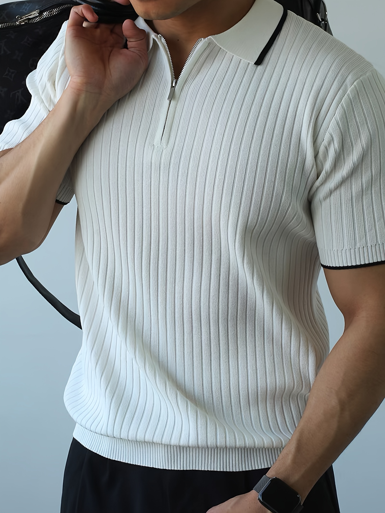 mens casual spring summer shirt white Temu United Kingdom