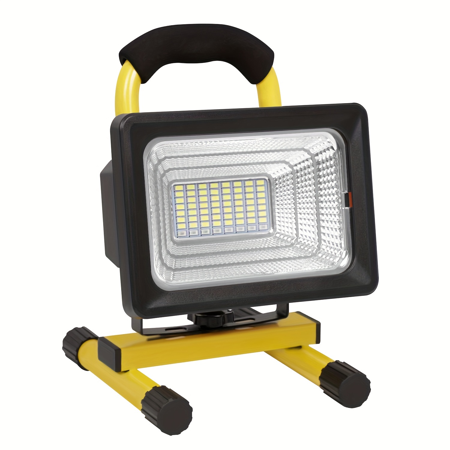

100w Portable Led Work Light, 10000lm Super Bright Waterproof Flood Light, Rechargeable Battery Cordless Job Site Light For Garage Workshop Car Outdoor Lighting