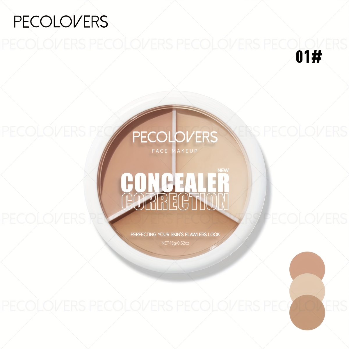 Matte Concealer Palette Eyeshadow Palette Pearlescent Contour Concealer With Brush Dark Circles Concealer Cream