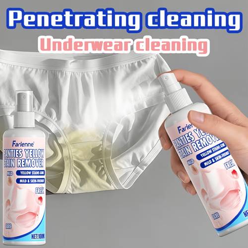 underwear stain remover professional urine and sweat stain removal deep cleaning and deodorizing removes yellowing and stains gentle long essential for daily intimate clothing
