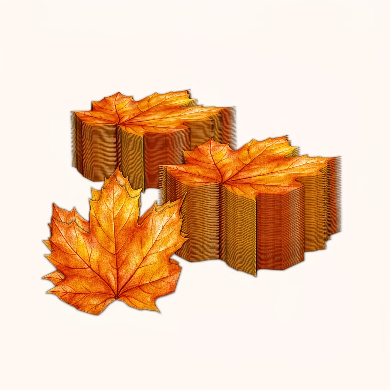 Maple Leaf Napkins 20pcs Disposable Fall