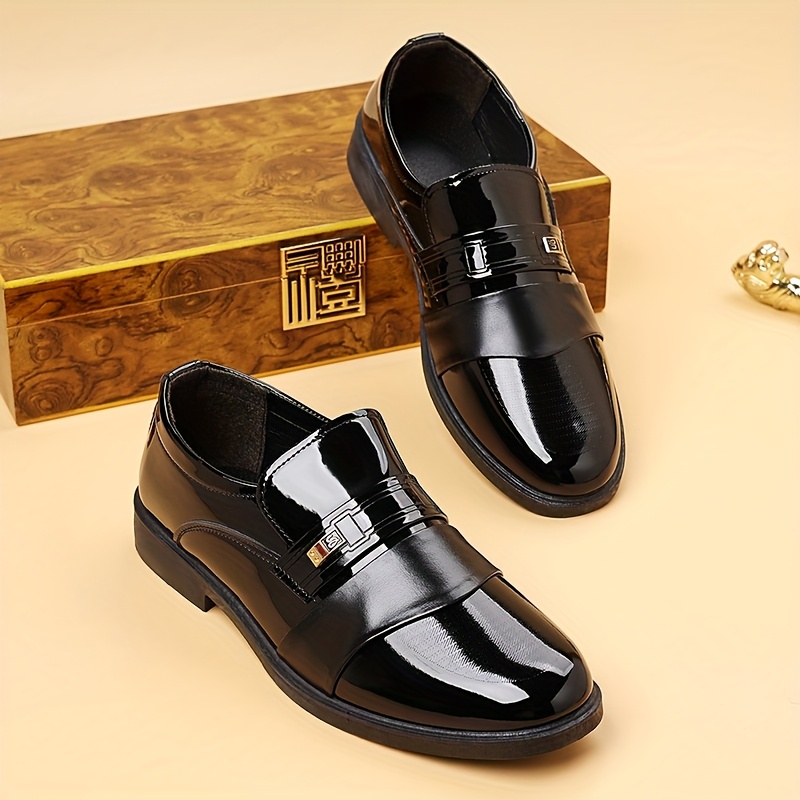 Zapatos Casuales de Hombre para Negocios - Diseño Punta Afilada, Caña Baja Fácil y Cómoda en Todas las Estaciones