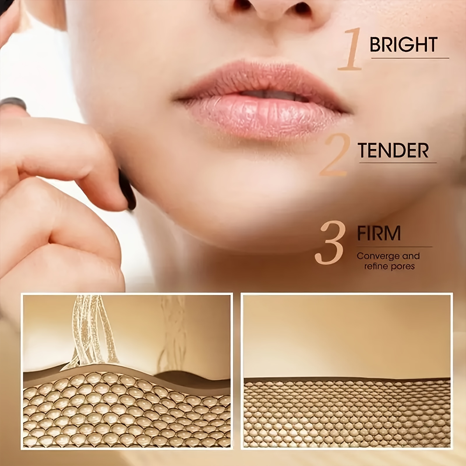 3-teilige Gesichtscreme zur Straffung und Glättung der Gesichtshaut mit Retinol und Hyaluronsäure und 3-in-1-Gesichtspflege mit Feuchtigkeitscreme. Das perfekte Geschenk zum Muttertag und für die Ehefrau. Details 2