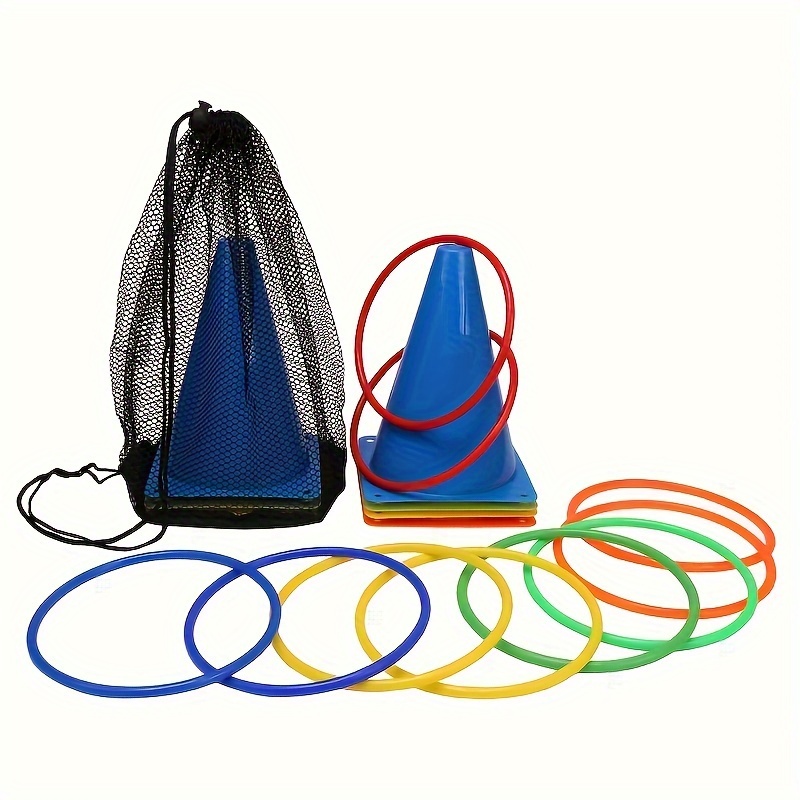 

Agility Training Set For Basketball And Football - Includes Field Markers