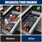 8 16 24pcs toolbox storage organizer dividers tray in three sizes drawer organizer for toolboxes accessory organization and storage toolbox car repair tools home renovation tool storage