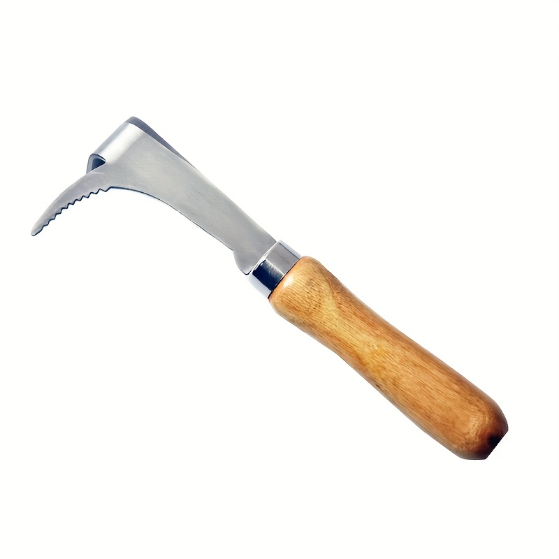 1pc/2pcs, Beehive Scraper Tool Stainless Steel With Wooden Handle Beekeeping Equipment Beekeeper Supplies Hive Cleaning Tools Apiculture