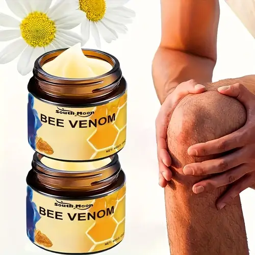 2 pack bee joint massage cream gentle deep moisturizing with aloe vera honey suitable for types ideal for shoulders knees waist
