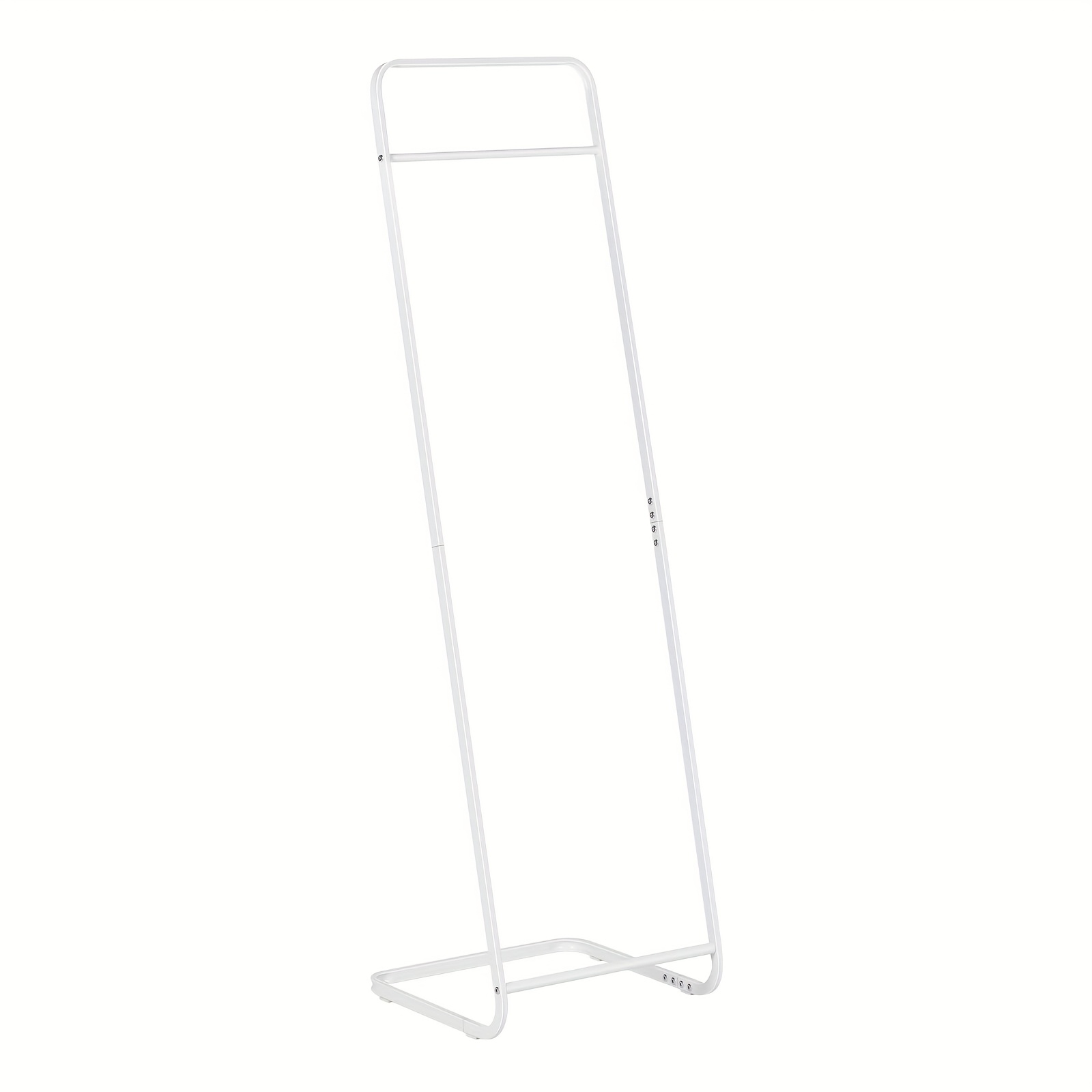 Image of 1pc Coat Stand, Upright Coat Holder, L-shaped Coat Hanger, Space-efficient Jacket Rack, Slim Coat Stand, Corner Coat Holder For Bedroom Hallway, Made Of Metal, , Dimensions 40x140x40 Cm