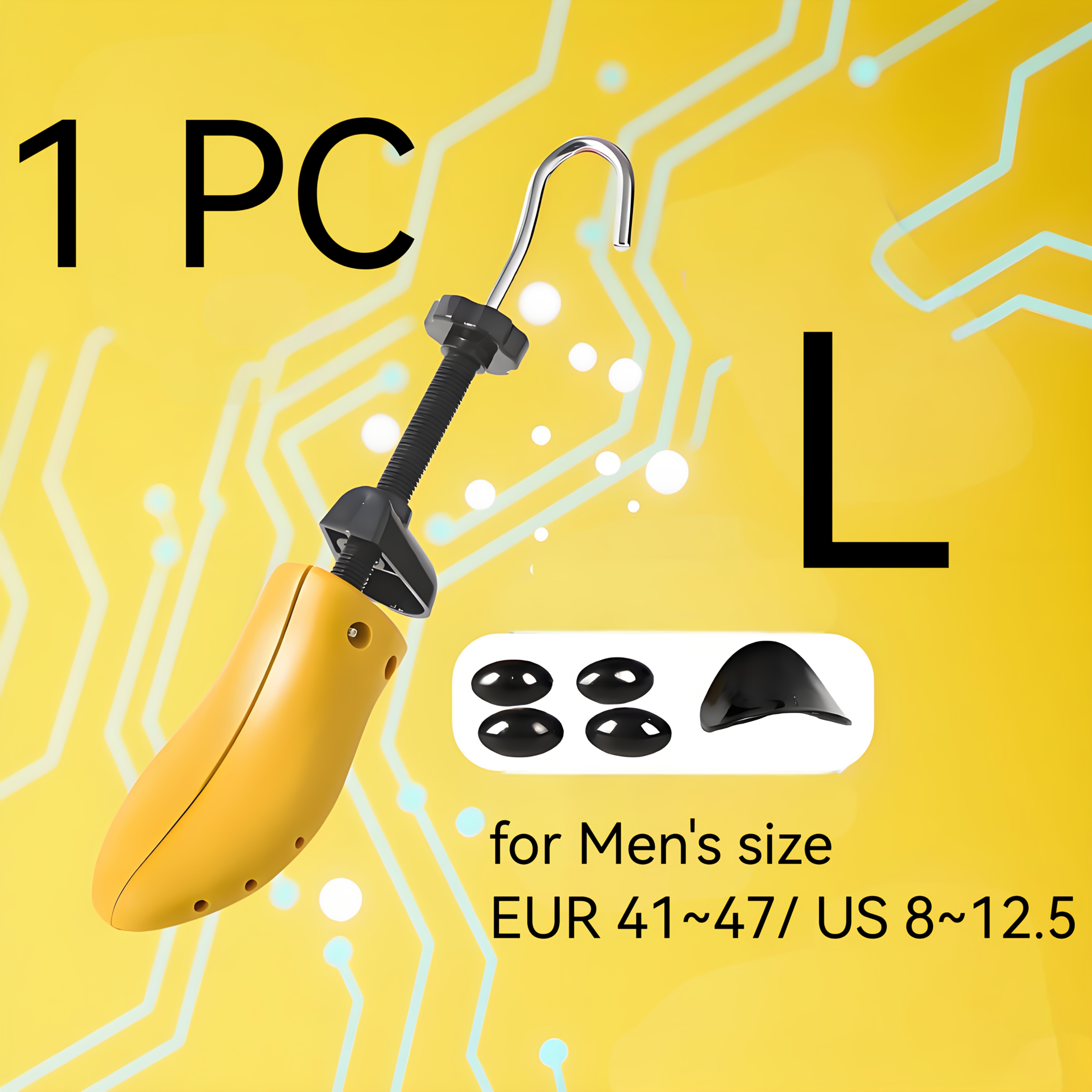 TEMU 1pc Shoe Tree, Shoe Expander - Adjustable Width And Length, Suitable For Men's And Women's Wide Feet
