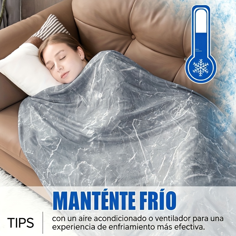 Cooling Blankets For Hot Sleepers - Summer Blanket Thin Lightweight Breathable Soft Double Side Blanket For Bed Couch Sofa, For Night Sweats