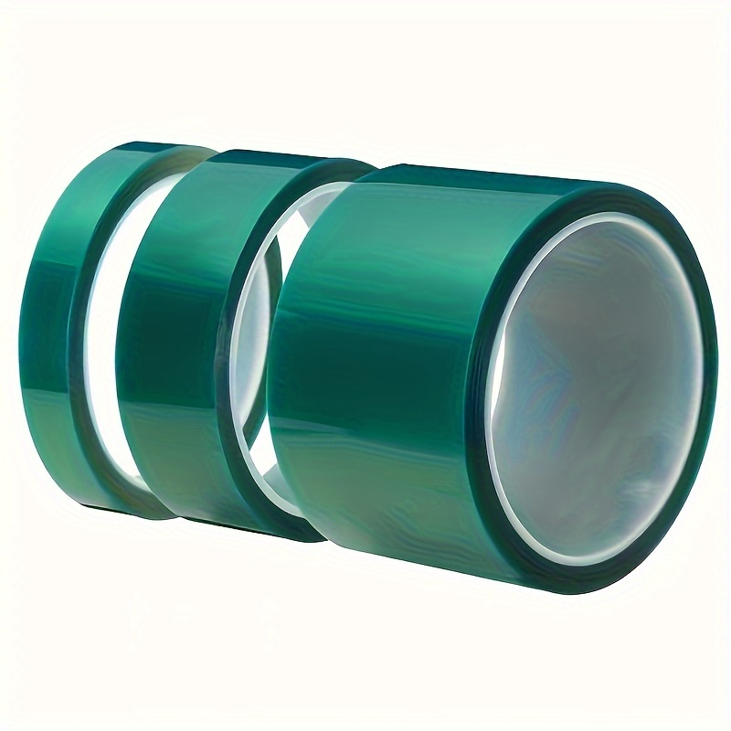 3-roll Resin Tape Set, 0.59/1.18/3.15-inch Wide X 108ft Long Epoxy Tape, , High-temperature Insulation, Easy To Peel Off, Epoxy Resin Molding Release Resin Tape, , Remove Residue