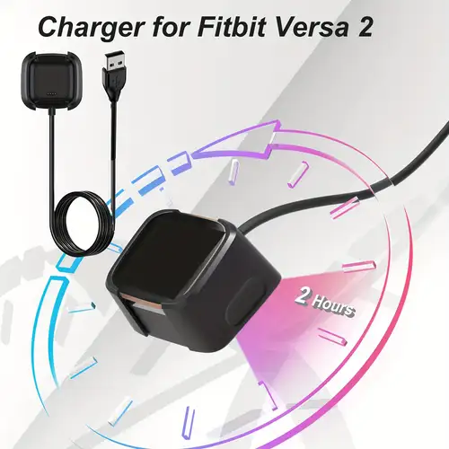 Braccialetto Fitness Flex Fitbit Caricatore Per Fitbit Charge 2 - Cavo USB Magnetico Da 53cm O 92cm, Ricarica Rapida E Portatile Fitbit Luxe - Foto 9