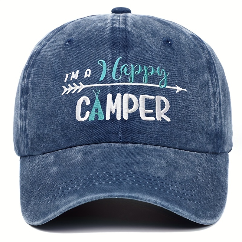 Happy Dad Sports Hat (Blue)