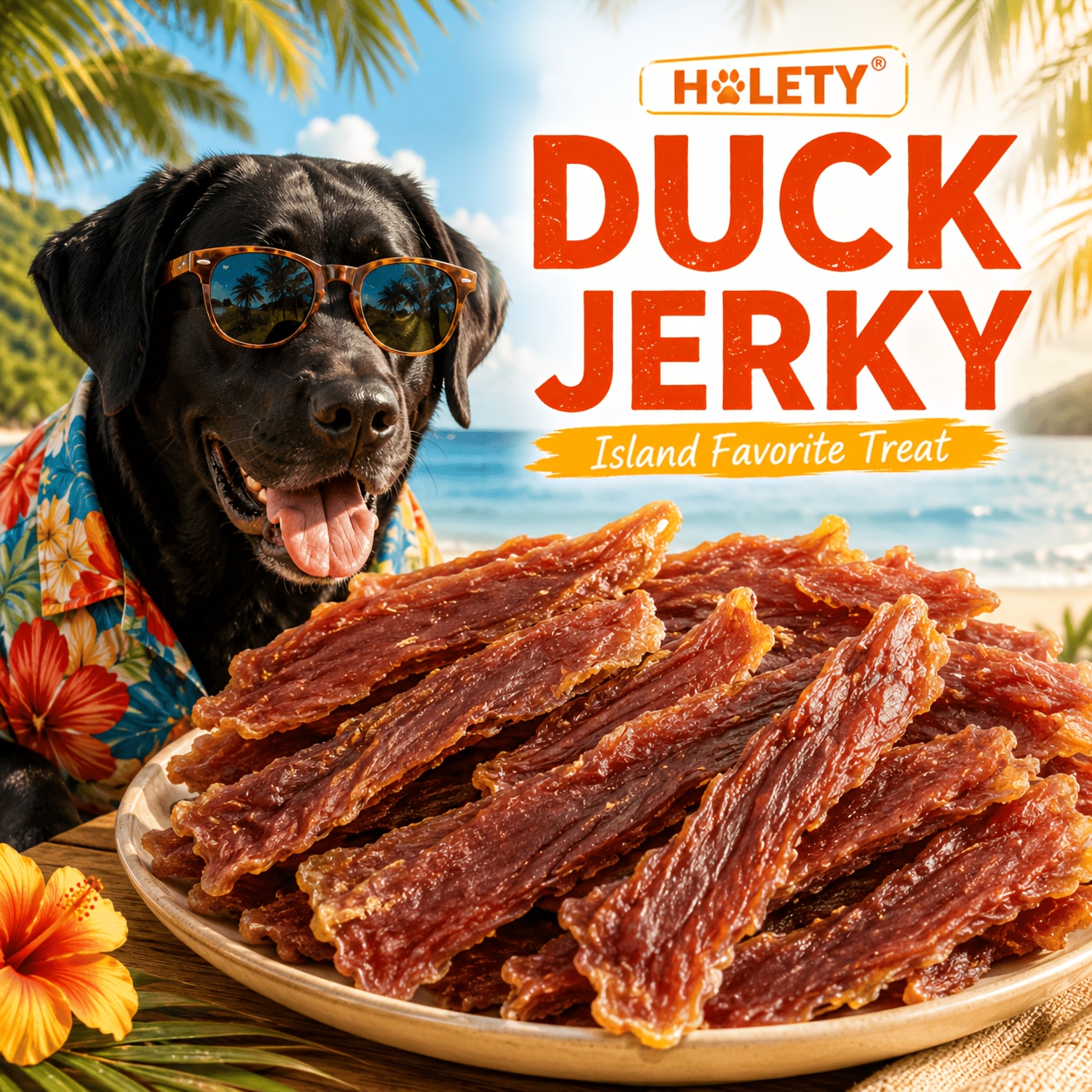 TEMU Dog Treats - Duck Jerky - Long-lasting And High-protein, Low- Chews, Perfect Training Reward Snack For Small, Medium, And Large Dogs