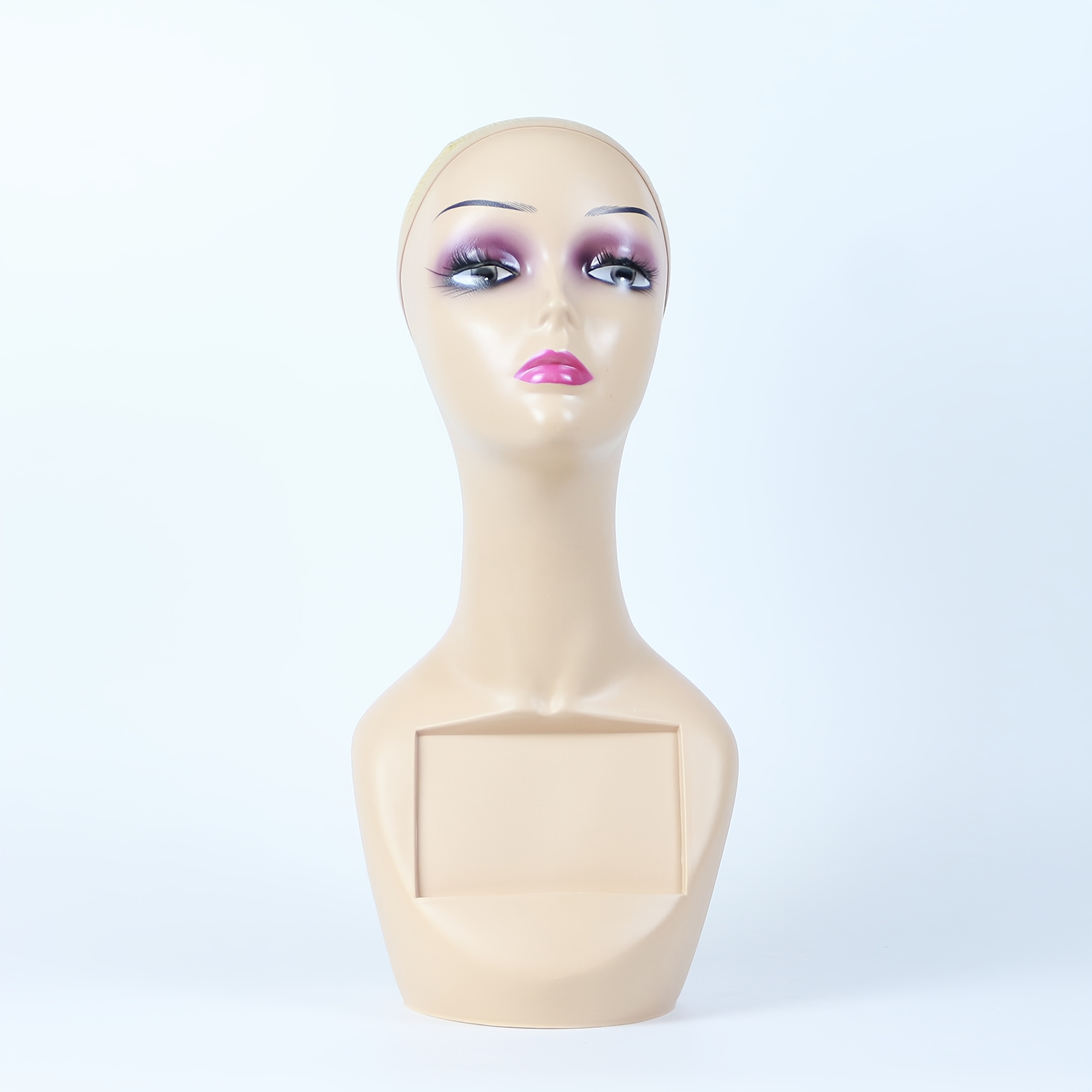 Mannequin-Kopf Aus PVC – Perückenständer, 53,5 Cm Umfang, Für Friseursalon Oder Zuhause