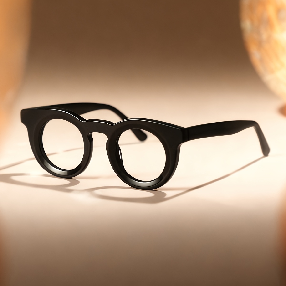 Vintage Round Acetate Eyeglasses for Men & Women