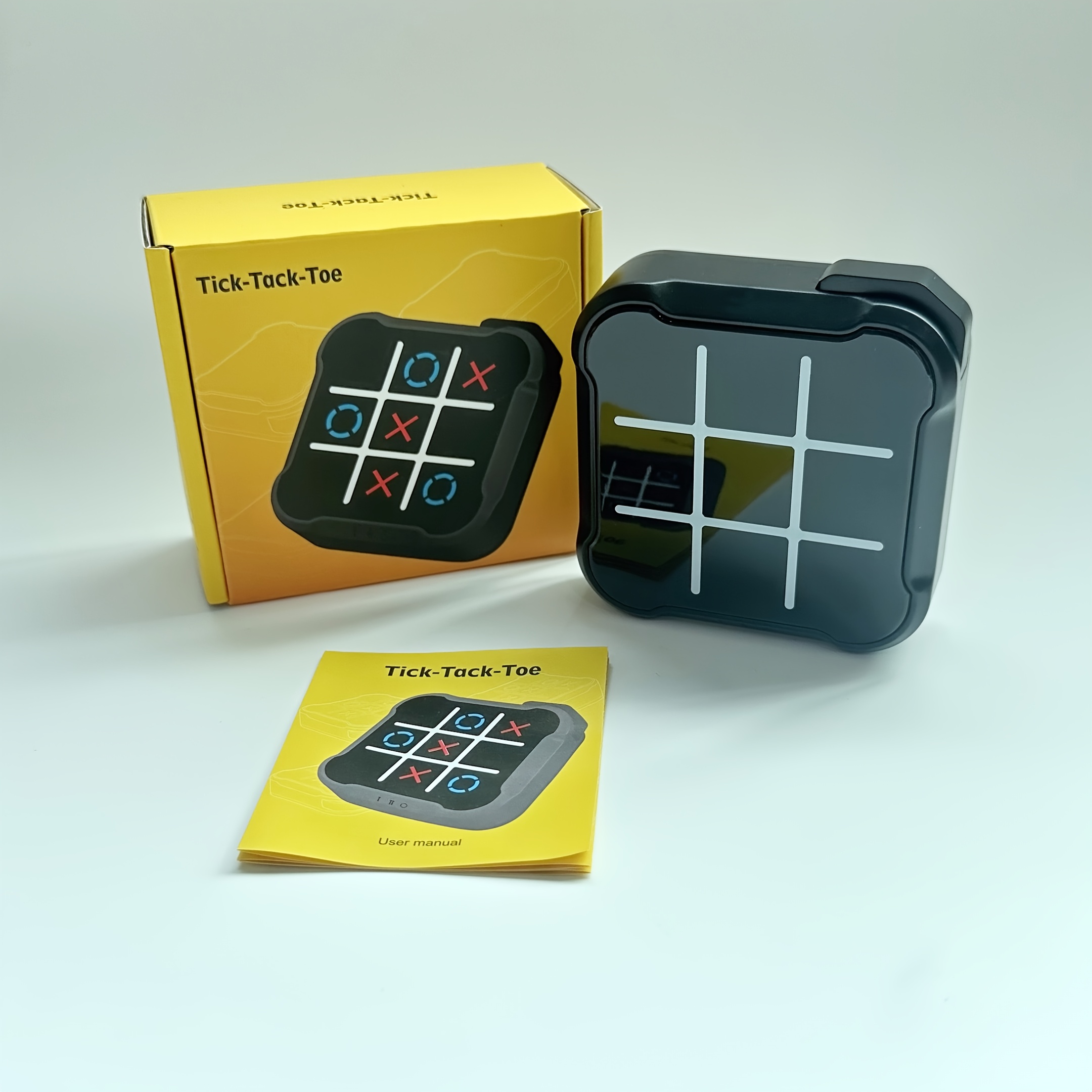 Image of Portable -toe Game - Board Game For Teens, Ideal For Travel, Family Gatherings, ' Parties, Birthday Celebrations, Parent-child Interaction, 5 Colors, Durable Abs Material