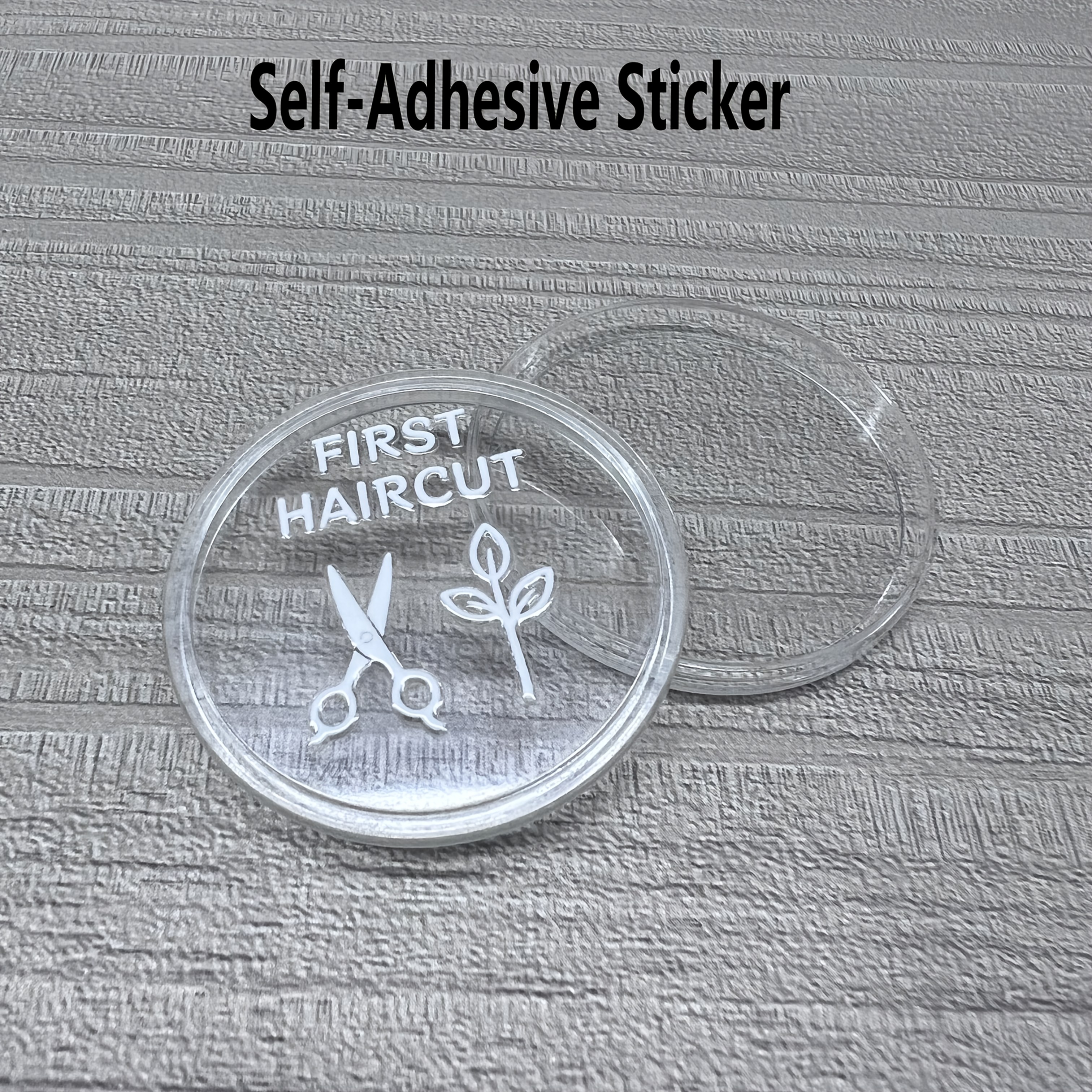 Gift For New Parents, Acrylic Material, Portable Hair Storage Box, Easy And Exquisite Shape, Strand Of Hair, Precious Growth Memory Box