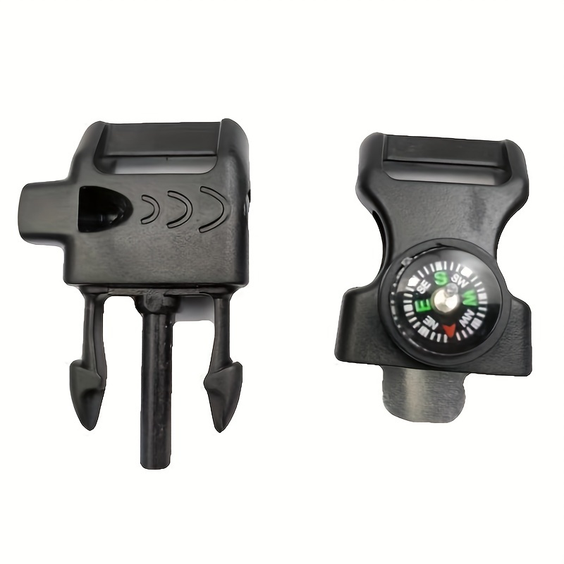 Multifunctional Paracord Bracelet: Compass Fire Starter - Temu