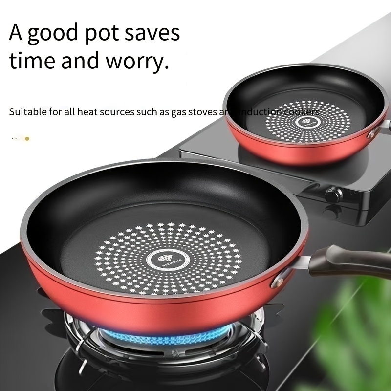 Lightweight Nonstick Cast Iron Skillet for Induction Cooking