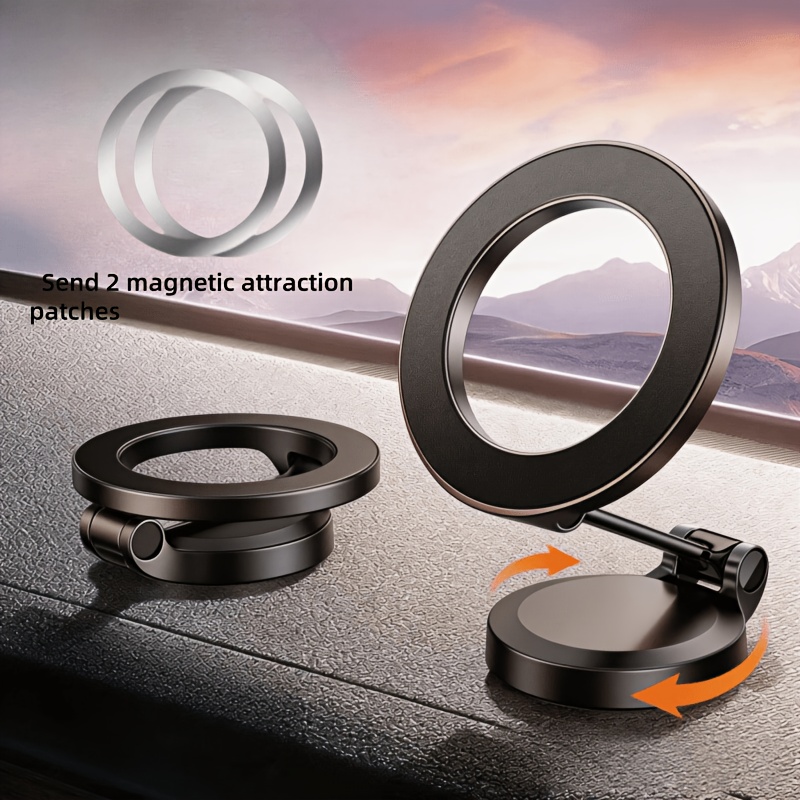 TEMU Supporto Magnetico per Telefono Super Potente N52, Aggiornato con di , Design Pieghevole e Rotabile a 360簞, Supporto Magnetico per , per iPhone,