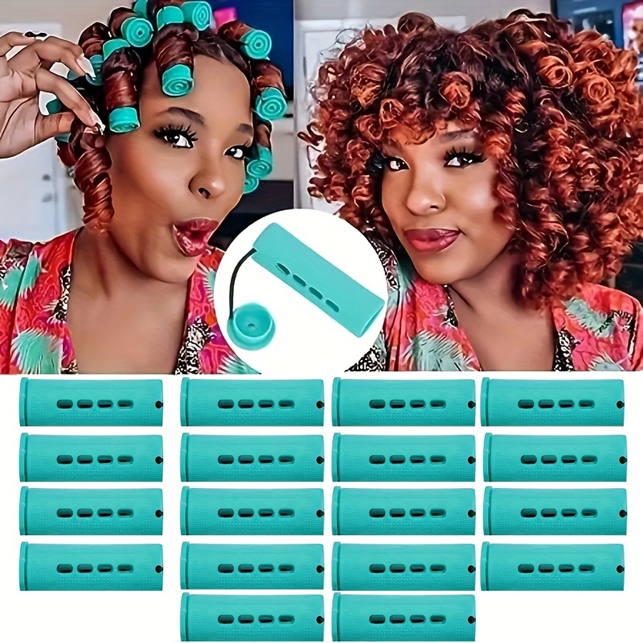 

18pcs Perm Set - , & Curling For Diy Hairstyling -