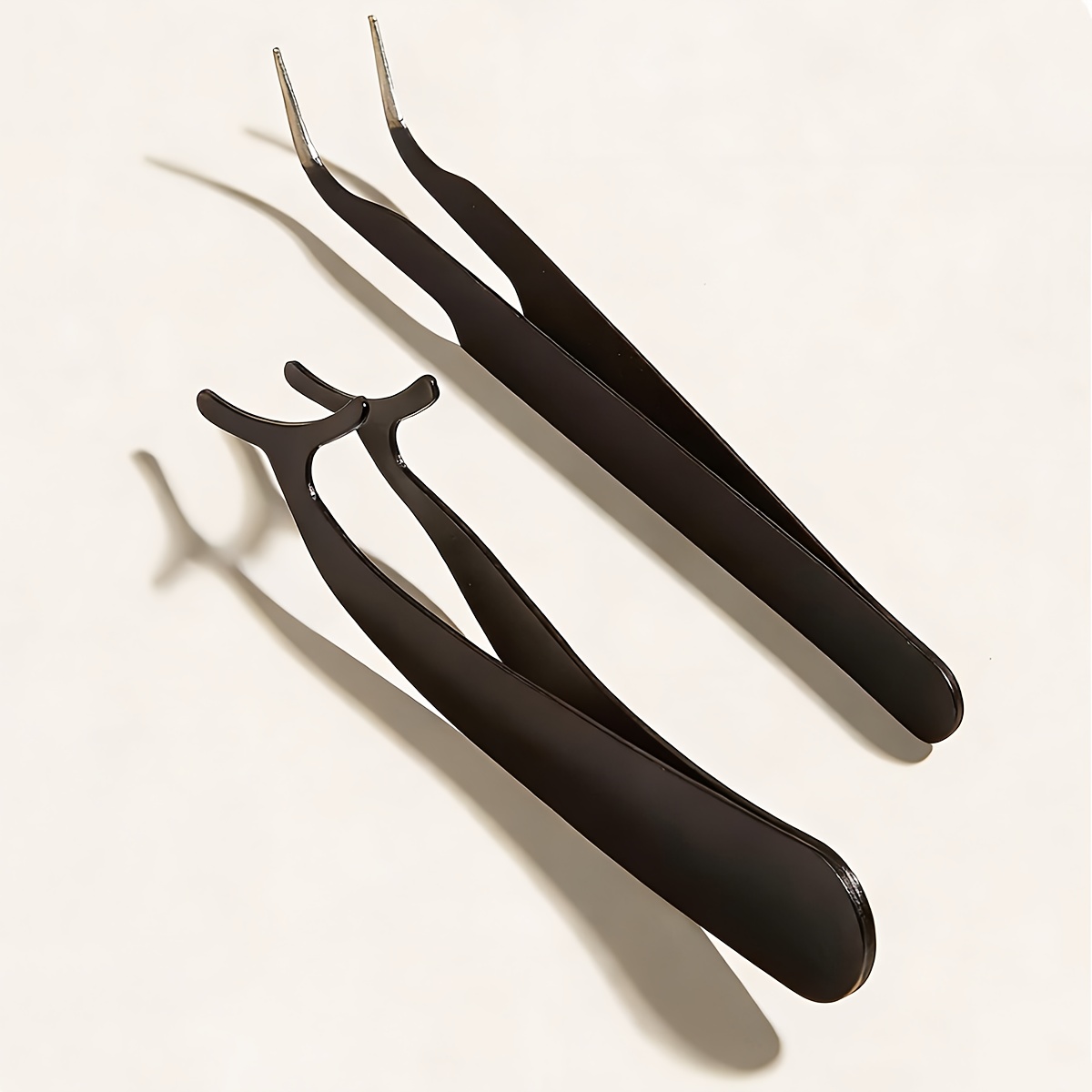 Set of 2 Multifunctional Tweezers for Hair Removal